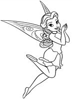 kolorowanki Dzwoneczek Disney malowanka elfy dla dziewczyn wróżka numer  70